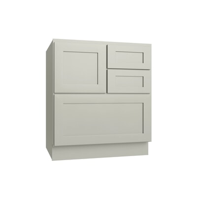 Shaker Moss Cooking Center Base Cabinet - 30" W