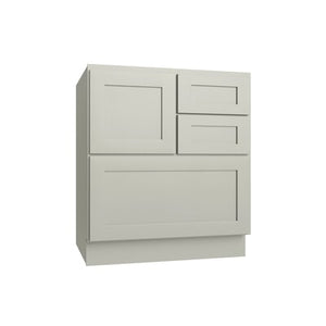 Shaker Moss Cooking Center Base Cabinet - 30" W