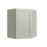 Shaker Moss Corner Wall Cabinet - 24" W x 36" H