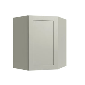 Shaker Moss Corner Wall Cabinet - 27