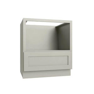 Shaker Moss Microwave Base Cabinet - 24