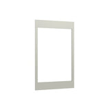 Shaker Moss Oven Cabinet Overlay Panel - 33" W x 55" H