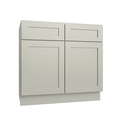 Shaker Moss Sink Base Cabinet w/ CS - 48" W