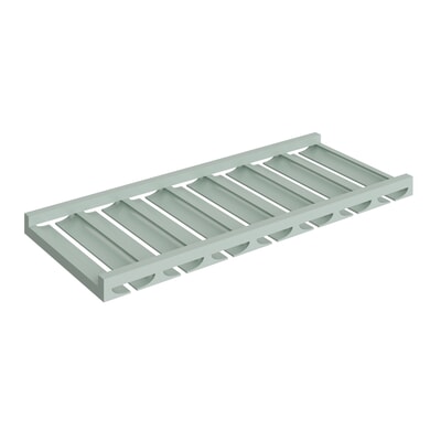 Shaker Moss Stemware Rack