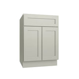 Shaker Moss Double Door Vanity - 24" W
