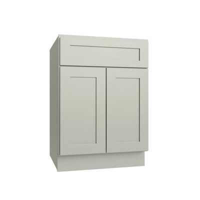 Shaker Moss Double Door Vanity - 24" W