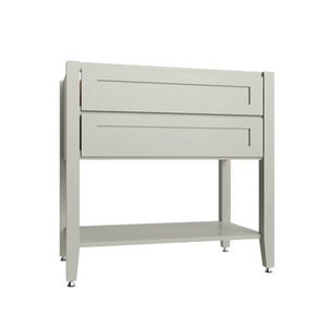Shaker Moss Open Shelf Vanity SB - 36