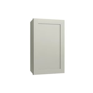 Shaker Moss Single Door Wall Cabinet - 21" W x 30" H