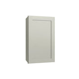 Shaker Moss Single Door Wall Cabinet - 21" W x 36" H