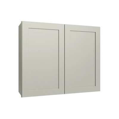 Shaker Moss Double Door Wall Cabinet - 30" W x 24" H