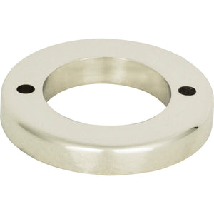 Atlas Homewares Tableau Round Base 1 7/16 Inch Polished Nickel