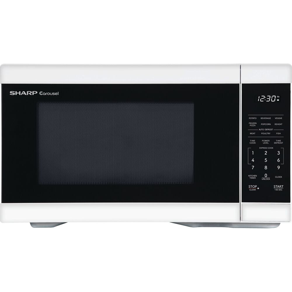 Sharp SMC1161KW 1.1 CF Countertop Microwave Oven