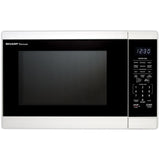 Sharp SMC1461HW 1.4 CF Countertop Microwave Oven