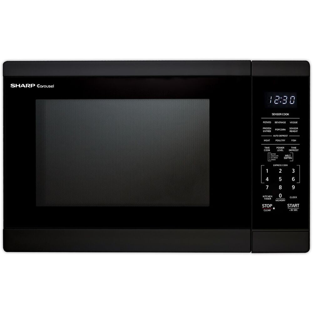 Sharp SMC1461KB 1.4 CF Countertop Microwave Oven