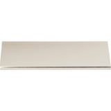 Atlas Homewares Tab Edge Pull 4 5/16 Inch (c-c) Brushed Nickel