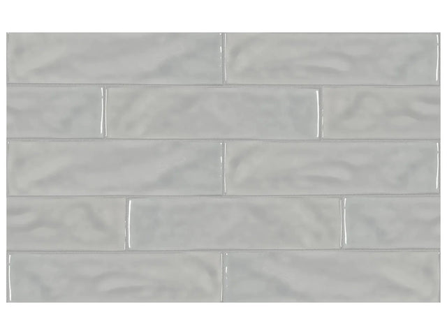 Anatolia Tile 3X12 Marlow Smoke Glossy Wall 4000-0080-1 Smoke 3x12 Glossy - premium natural stone mosaic tile from Anatolia Tile, available at PoshHaus showroom in Keene, NH