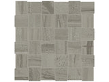 Anatolia Tile 2X2 Basketweave Amelia Matte Smoke 36 Piece Porcelain Mosaics. 1 Sheet = .97 Sq. Ft. 4501-0004-0 (69-074) Smoke Basketweave 2x2 - premium natural stone mosaic tile from Anatolia Tile, available at PoshHaus showroom in Keene, NH