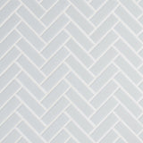 Retro Herringbone Gray 12.75" x 12.88" Porcelain Mesh-Mounted Mosaic Tile Misc-MSI Collection product shot kitchen plant view