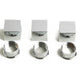 ALFI brand AB2901-PC Polished Chrome Concealed 4-Way Thermostatic Valve Shower Mixer /w Square Knobs