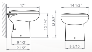 Saniflo SaniMarin 31C Marine & RV Toilet