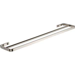 Atlas Homewares Solange Bath Towel Bar 24 Inch Double Polished Nickel