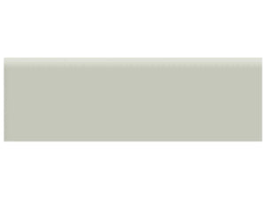 Anatolia Tile 2 X 6 Soho Soft Sage Glossy Glazed Ceramic Wall Bullnose 4002-0119-0 Soft Sage 2x6 Bullnose - premium natural stone mosaic tile from Anatolia Tile, available at PoshHaus showroom in Keene, NH
