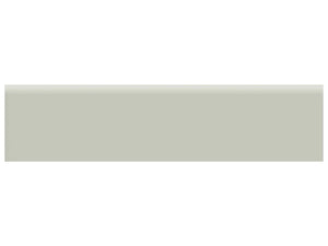 Anatolia Tile 2 X 8 Soho Cement Chic Matte Glazed Ceramic Bullnose 4002-0135-0 Soft Sage 2x8 Bullnose Matte - premium natural stone mosaic tile from Anatolia Tile, available at PoshHaus showroom in Keene, NH