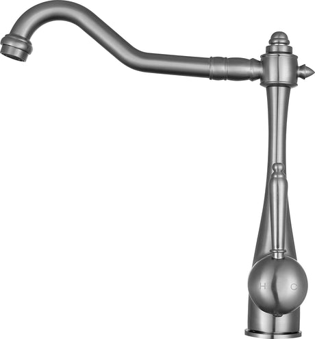 ANZZI KF-AZ198BN Patriarch Single Handle Standard Kitchen Faucet in Brushed Nickel