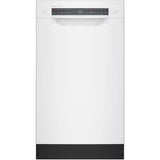 Bosch SPE53B52UC 300 18" Recessed Hndl, 5/5 cycles, 46 dBA, Hm Cnnct, Stndrd 3rd Rck,