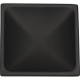 Atlas Homewares Dap Square Knob 2 Inch Matte Black
