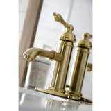 Kingston Brass KS7417ACL American Classic Single-Handle Bathroom Faucet, Brushed Brass