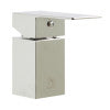 ALFI brand AB2322-PC Polished Chrome Deck Mounted Tub Filler and Square Hand Held Shower Head