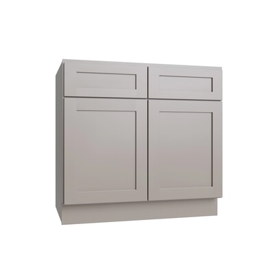 Shaker Sand Double Door Standard Base Cabinet - 36" W