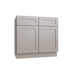 Shaker Sand Double Door Standard Base Cabinet - 39