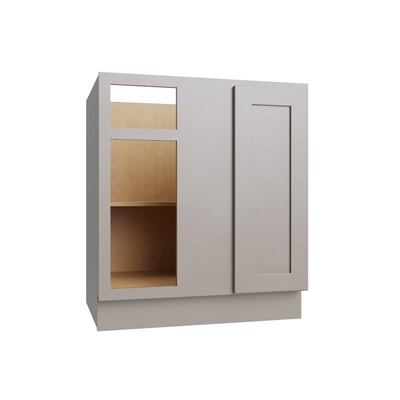 Shaker Sand Blind Base Cabinet for 36" to 39" Space - 30" W