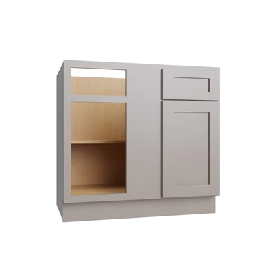Shaker Sand Blind Base Cabinet for 42" to 45" Space - 36" W