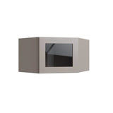 Shaker Sand 15" Corner Wall Stacking Cabinets - 24" W
