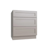 Shaker Sand Drawer Base Cabinet - 12" W