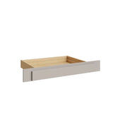 Shaker Sand Vanity Drawer - 36" W with Adjustable Sides