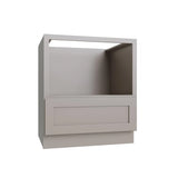 Shaker Sand Microwave Base Cabinet - 24" W