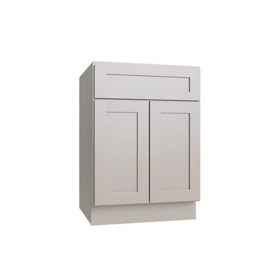 Shaker Sand Double Door Vanity - 24" W