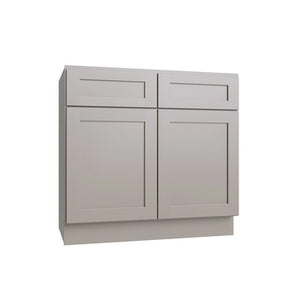 Shaker Sand Double Door Vanity - 27" W
