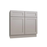 Shaker Sand Double Door Vanity - 36" W