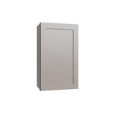 Shaker Sand Single Door Wall Cabinet - 18" W x 36" H