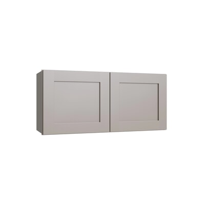 Shaker Sand Double Door Wall Cabinet - 30" W x 24" H