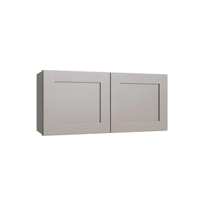 Shaker Sand Double Door Wall Cabinet - 33