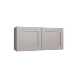 Shaker Sand Double Door Wall Cabinet - 36" W x 18" H