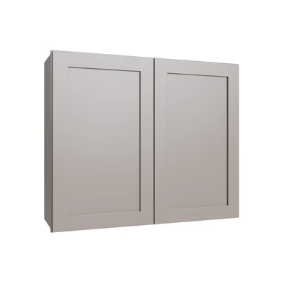 Shaker Sand Double Door Wall Cabinet - 42" W x 30" H