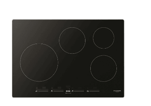 30" Induction Cooktop With Brushed Aluminum Trim