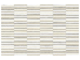 Anatolia Tile Utopio 1/2 X 6 In Stacked Dune Honed Natural Stone Waterjet Mosaic 5001-0429-0 Stacked Dune - premium natural stone mosaic tile from Anatolia Tile, available at PoshHaus showroom in Keene, NH
